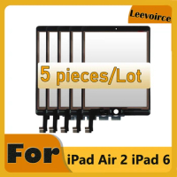 Wholesale 5 Pcs For iPad Air 2 iPad 6 A1566 A1567 Touch Screen Digitizer Front Glass Touch Panel Replacement Parts