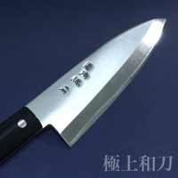 角馬 出刃 (右手單刃) 超合金鉬釩鋼不鏽鋼  150mm TU-6005【極上和刀】領券折120【日本高品質菜刀】
