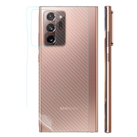 O-one大螢膜PRO Samsung三星 Galaxy Note20 Ultra 5G 全膠背面保護貼 手機保護貼-CARBON款