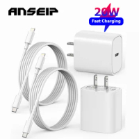 【MFI Certified】2 Pack 20W PD iPhone Charger Fast Charging 6 FT USB C to Lightning Cable Compatible With iPhone/14/13/12/11