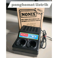 Nonix Penghemat Daya Listrik Inverator Stabilizer 2000 Watt AP-2000-W Penguat Daya Anti Jeglek & Anj