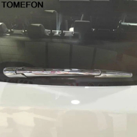 TOMEFON For Honda HR-V HRV Vezel XR-V XRV 2014-2019 Back Tail Rear Window Wiper Decoration Cover Trim Exterior Accessories ABS