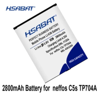 HSABAT 2800mAh NBL-43A2300 Battery For neffos C5s TP704A TP704C C5A TP703A