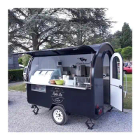 2023 CE Approved Snack Food Service Car Frozen Rolled Ice Cream Trucks Food Cart for Sale