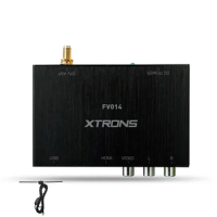 XTRONS FV014 Car Digital DVB-T/T2 Freeview TV Tuner Receiver, Hd Digital Tv Set Top Box