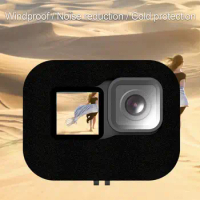 Windshield Wind Noise Reduction Sponge Foam Case For GoPro HERO 9 Cover Housing For Gopro Hero 9 Action Camera Accessories