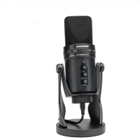 Samson G-Track Pro Professional USB Microphone with Audio Interface for podcasting , gaming / streaming and recording music