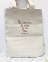 【震撼精品百貨】Rilakkuma San-X 拉拉熊懶懶熊~帆布袋子~白色#68389