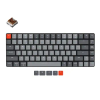 Keychron K3 D V2 Ultra-slim Wireless Mechanical Low Profile Keyboard Optical Hot-Swappable Switch Wh