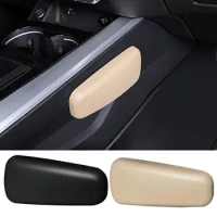 Car Leather Knee Pad Pillow Comfortable Elastic Cushion Memory Foam Universal Thigh Support Car Interior Accessories