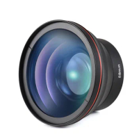58mm Camera Lens 0.43X Wide Angle Lens+Macro Lens Aluminum Alloy for Canon EOS 70D/77D/80D/1100D/650D&amp;Canon Rebel T7/T7i/T6i/T6s