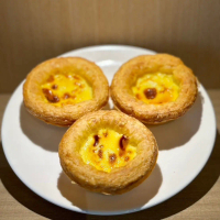 【國賓麵包房】葡式酥皮蛋塔(3顆)_限林口A9自取