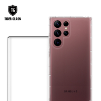 T.G Samsung Galaxy S22 Ultra 手機保護超值2件組(透明空壓殼+3D鋼化膜)