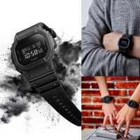 G-SHOCK 新經典代表個性霧面數位休閒錶(DW-5600BB-1)-黑/48.9mm