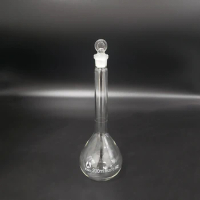 Volumetric flask with stopper 5ml/10ml/25ml/50ml/100ml/200ml/250ml/500ml/1000ml/2000ml/5000ml,Volumetric flask,Measuring bottle