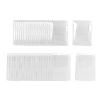 Bộ 20 hộp đựng trong suốt có thể treo, quà lưu niệm Nhật Bản, túi đựng trang sức bảo vệ nhỏ