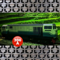 MINIATUR KERETA API INDONESIA SERI LOKOMOTIF CC 206 / HANDMADE