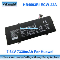 Original 7.64V 7330mAh 56Wh HB4593R1ECW-22B Battery HB4593R1ECW-22A for Huawei MateBook 14 2020 MateBook X Pro 2021 WFH9B