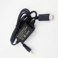 20pcs PD USB-C Type-C Convertor to 4.0*1.7mm for Battery DC Coupler SONY, NIKON CANON FUJIFILM PANASONIC PENTAX Digital Camera