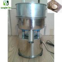 110v 220v 20cm Vibrating screen Chinese medicine powder screening machine electric Vibrating sifter wheat flour vibrating screen