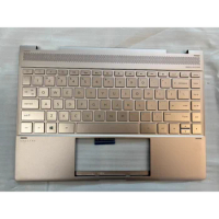 NEW Rosegold palmrest keyboard Cover C shell FOR HP Spectre x360 13-AE 13-AE007TU TPN-Q199