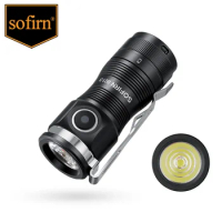 Sofirn-SC13 SST40 LED 1300lm Mini Tactical 18350 Flashlight 6000K Keychain Emergency Torch
