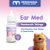 EAR MED - Obat tetes untuk mengatasi conge & kutu pada kuping kucing dan anjing