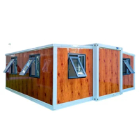 40ft 20ft Folding Expandable Container House 3 Bedroom Prefabrication Folding Tiny House Modular Home Expandable Container House