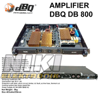 POWER AMPLIFIER DBQ DB 800 POWER CLAS D ORIGINAL