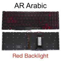 AR Arabic Backlit Keyboard for Acer Nitro 5 Gaming Laptop AN515-54 AN515-43 AN517-51 AN517-52 AN515-55 AN715-52 English New