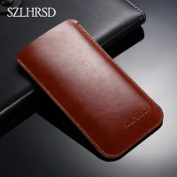 Cubot X19 super slim sleeve pouch cover for Vivo Y91 Leather case Leagoo S11 Phone bag iLA 7R/Doogee S90 Case Sugar Y16 C12