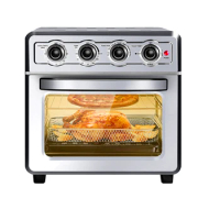 Commercial 20L Convection Oven Air Fryer 7-in-1 Kitchen Oven 18qt 6 Slice4 Accessories for home use