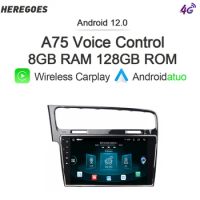 360 Camera 4G LTE Android 12.0 Car Radio For VW Volkswagen Golf 7 VII 2014-2018 8GB+128GB Wireless Carplay Stereo GPS Navi Wifi
