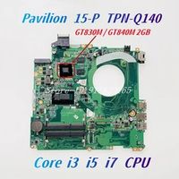 DAY11AMB6E0 For HP Pavilion 15-P TPN-Q140 Y11A Laptop Motherboard With i3 i5 i7 CPU GT830M/GT840M 2GB GPU 766472-501 766473-501