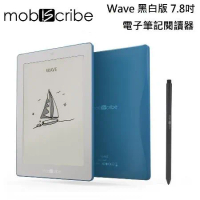 MobiScribe Wave 黑白版 7.8吋 4GB RAM/IPX7/64GB 電子筆記閱讀器 台灣公司貨