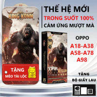 Kính cường lực chiến binh cho OPPO A18 /A38 /A58 /A78 /A98 nano siêu mượt, hạn chế vân tay-Pancase