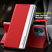 Sarung Selak Magnetik, untuk Redmi 12C 2023, Redmi 12C C12 2023, Redmi12C 4G, 10, 10C, 12 C, 5G, Sar