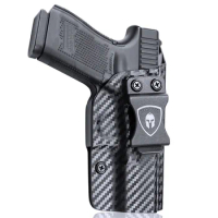 IWB Carbon Fider Holsters for Glock 17/19, 43/43X,Taurus G2C/G3C, Hellcat, Sig P320 ,M&amp;P 9mm,1911, Sccy Pistol Right Gun Bag