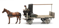 Mini 現貨 Artitec 387.428 HO規 VG&amp;L Paard en wagen 馬車