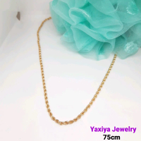 kalung lapis emas/kalung tambang/kalung dubai/kalung lapis emas tambang