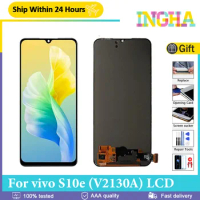 AMOLED 6.44" LCD For vivo S10e LCD Display V2130A Touch Screen Digitizer Assembly Replacement Parts For vivo S10e LCD Screen