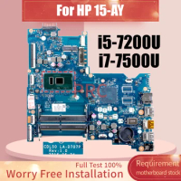 For HP 15-AY Laptop Motherboard LA-D707P i5-7200U i7-7500U 903792-601 903786-601 Notebook Mainboard