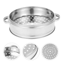 Stainless Steel Steamer Basket Kitchen Tool The Egg Grill Small Multi-function Cookware Thicken Food Asian Rice Cooker