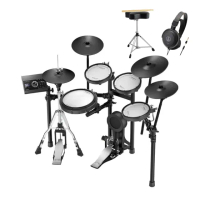 【ROLAND 樂蘭】TD-17KVX2 電子鼓 V-Drums(贈鼓毯/耳機/鼓椅/鼓棒/原保2年)