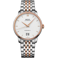 MIDO 美度 官方授權 BARONCELLI永恆系列III經典機械腕錶M0274262201800