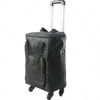 Folding Trolley Bag Portable Shopping Cart Universal Wheel To Buy Food Cart Aluminum Alloy Trolley Shopping Bag Travel Small
