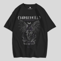 kaos band burgerkill  tshirt burgerkill one world one vision kaos musik kaos metal
