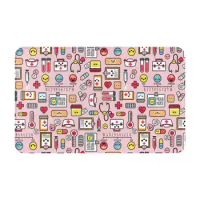 Proud To Be A Nurse Pattern / Pink Soft Foot Pad Room Goods Rug Carpet Proud Nurse Proud To Be A Nurse Heroes Nurses For A