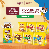 Vico 3 dalam 1 Minuman Twin Pack + Kotak Misteri Vic