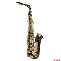 Yohi ammoon Eb Alto Saxophone 黃銅漆金 E 平薩克斯 82Z 鍵型木管樂器, 帶清潔刷布手